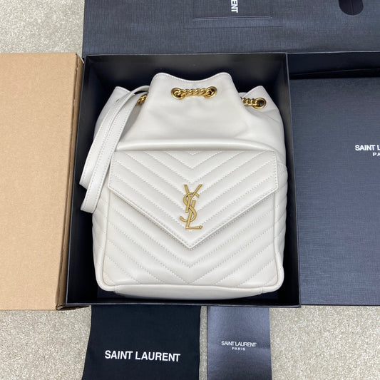 Saint Laurent (YSL) “Joe” drawstring backpack